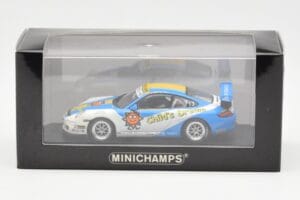 Porsche 911 997 GT3 Cup Child's Dream #13 M. Lee Carrera Cup Asia 2007 Minichamps 1:43 400076413 Metal — zdjęcie 4 z 4