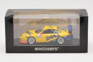 Porsche 911 997 GT3 Cup MRS PC Service Team #15 D. Huisman Porsche Supercup 2006 Minichamps 1:43 400066415 Metal — zdjęcie 4 z 4