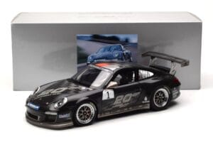 Porsche 911 997 GT3 Cup #1 20th Anniversary Carrera Cup 2010 Minichamps 1:18 WAP0210090B Metal — zdjęcie 8 z 8
