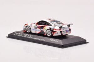 Porsche 911 997 GT3 Cup #124 Mattheus / Geoffroy / Vanbellingen / Fumal 24 Hours of Spa 2005 Minichamps 1:43 400056224 Metal — zdjęcie 3 z 4