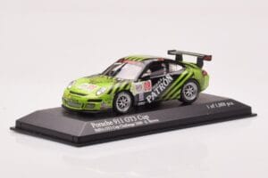 Porsche 911 997 GT3 Cup #8 E. Brown IMSA GT3 Challenge 2009 Minichamps 1:43 400096708 Metal — zdjęcie 2 z 4