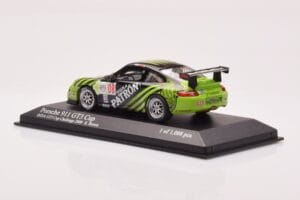 Porsche 911 997 GT3 Cup #8 E. Brown IMSA GT3 Challenge 2009 Minichamps 1:43 400096708 Metal — zdjęcie 3 z 4