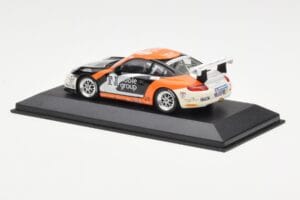 Porsche 911 997 GT3 Cup Noble Group #9 R. Meins Carrera Cup Asia Macau 2007 Minichamps 1:43 400076419 Metal — zdjęcie 3 z 4