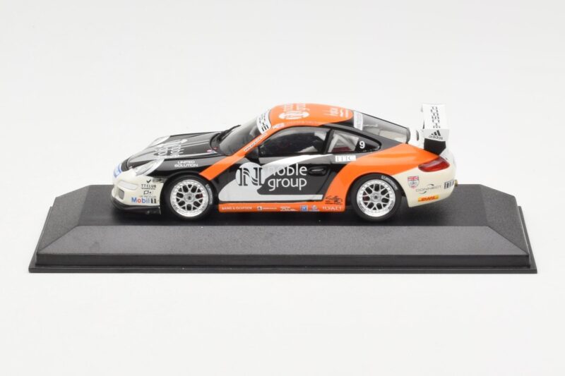 Porsche 911 997 GT3 Cup Noble Group #9 R. Meins Carrera Cup Asia Macau 2007 Minichamps 1:43 400076419 Metal