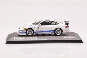 Porsche 911 997 GT3 Cup Porsche Carrera Cup #3 R. Westbrook 2007 Minichamps 1:43 400076483 Metal