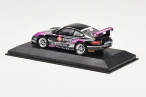 Porsche 911 997 GT3 Cup Swissvax #30 K. Sasaki Carrera Cup Asia Macau 2007 Minichamps 1:43 400076430 Metal — zdjęcie 3 z 4
