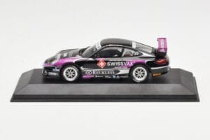Porsche 911 997 GT3 Cup Swissvax #30 K. Sasaki Carrera Cup Asia Macau 2007 Minichamps 1:43 400076430 Metal