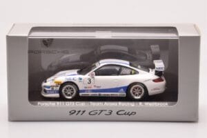 Porsche 911 997 GT3 Cup #3 Team Araxa Racing R. Westbrook Porsche Carrera Cup 2007 Minichamps 1:43 WAP02012318VKK Metal — zdjęcie 4 z 4