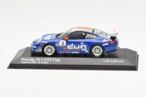 Porsche 911 997 GT3 Cup Team Konrad Motorsport #8 M. Schrey Porsche Supercup 2006 Minichamps 1:43 400066408 Metal