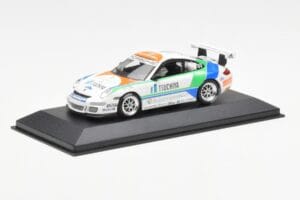 Porsche 911 997 GT3 Cup Tsuchiya #80 K. Sawa Carrera Cup Asia Macau 2007 Minichamps 1:43 400076480 Metal — zdjęcie 2 z 4