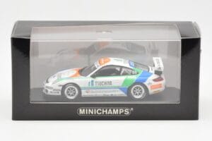 Porsche 911 997 GT3 Cup Tsuchiya #80 K. Sawa Carrera Cup Asia Macau 2007 Minichamps 1:43 400076480 Metal — zdjęcie 4 z 4