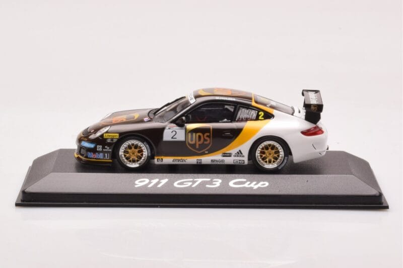 Porsche 911 997 GT3 Cup #2 UPS Holzer 2008 Minichamps 1:43 WAP02002218 Metal