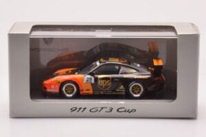 Porsche 911 997 GT3 Cup #29 UPS M. Ragginger 2007 Minichamps 1:43 WAP02012118 Metal — zdjęcie 4 z 4