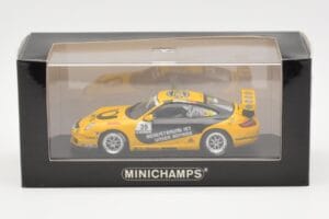 Porsche 911 997 GT3 Cup Tolimit Motorsport #39 Menzel Porsche Supercup 2007 Minichamps 1:43 400066439 Metal — zdjęcie 4 z 4