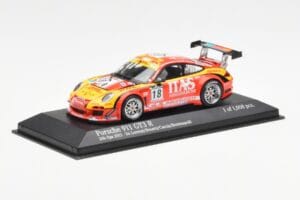 Porsche 911 997 GT3 R ITAS #18 De Lorenzi / Bonetti / Caccia / Bontempelli 24 Hours of Spa 2011 Minichamps 1:43 400118918 Met — zdjęcie 2 z 4