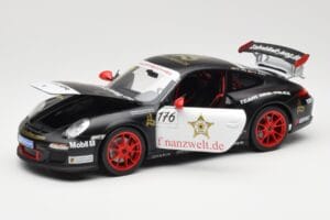 Porsche 911 997 GT3 RS #176 Team Ring Police VLN 2011 Norev 1:18 187570 Metal — zdjęcie 2 z 8