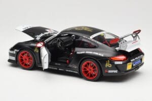 Porsche 911 997 GT3 RS #176 Team Ring Police VLN 2011 Norev 1:18 187570 Metal — zdjęcie 5 z 8
