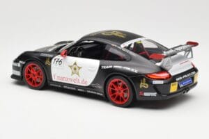 Porsche 911 997 GT3 RS #176 Team Ring Police VLN 2011 Norev 1:18 187570 Metal — zdjęcie 7 z 8