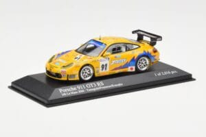 Porsche 911 997 GT3 RS T2M #91 Yamagishi / Fournoux / Konopka 24 Hours of Le Mans 2006 Minichamps 1:43 400066991 Metal — zdjęcie 2 z 4