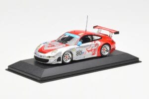 Porsche 911 997 GT3 RSR Flying Lizard #80 S. Neiman / J. Bergmeister / J. van Overbeek 24 Hours of Le Mans 2008 Minichamps 1: — zdjęcie 2 z 4