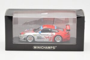 Porsche 911 997 GT3 RSR Flying Lizard #80 S. Neiman / J. Bergmeister / J. van Overbeek 24 Hours of Le Mans 2008 Minichamps 1: — zdjęcie 4 z 4