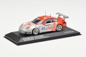 Porsche 911 997 GT3 RSR Flying Lizard #80 S. Neiman / P. Long / J. Van Overbeek 24 Hours of Le Mans 2006 Minichamps 1:43 4000 — zdjęcie 2 z 4