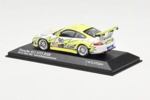 Porsche 911 997 GT3 RSR Krohn Racing #90 J. Bergmeister / T. Jonsson / T. Krohn 24 Hours of Le Mans 2006 Minichamps 1:43 4000 — zdjęcie 3 z 4