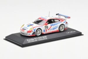 Porsche 911 997 GT3 RSR Matmut #76 P. Narac / R. Lietz / P. Long 24 Hours of Le Mans 2007 Minichamps 1:43 400076776 Metal — zdjęcie 2 z 4