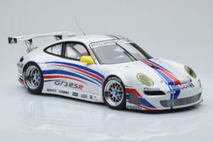 Porsche 911 997 GT3 RSR #1 Presentation Car 2007 AUTOart 1:18 WAP02100618 Metal — zdjęcie 6 z 8