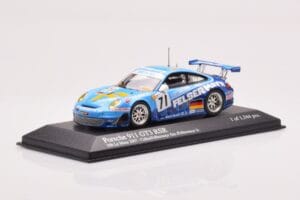 Porsche 911 997 GT3 RSR #71 Felbermayr-Proton M. Collin 24 Hours of Le Mans 2007 Minichamps 1:43 400076771 Metal — zdjęcie 2 z 4