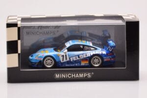 Porsche 911 997 GT3 RSR #71 Felbermayr-Proton M. Collin 24 Hours of Le Mans 2007 Minichamps 1:43 400076771 Metal — zdjęcie 4 z 4