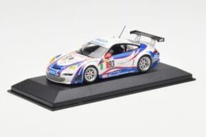 Porsche 911 997 GT3 RSR #93 Nielsen / C. Ehret / A. Simonsen 24 Hours of Le Mans 2007 Minichamps 1:43 400076793 Metal — zdjęcie 2 z 4