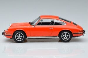Porsche 911 2.0 E Pomarańczowy Norev 1:18 187628 Metal — zdjęcie 3 z 6