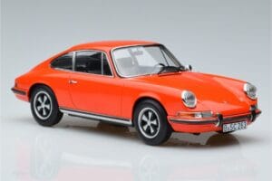 Porsche 911 2.0 E Pomarańczowy Norev 1:18 187628 Metal — zdjęcie 4 z 6