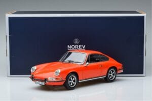 Porsche 911 2.0 E Pomarańczowy Norev 1:18 187628 Metal — zdjęcie 6 z 6