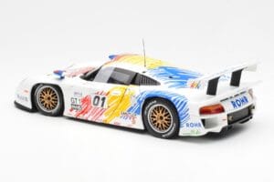 Porsche 911 GT1 #1 A. McNish / R. Sullivan / U. Alzen Rohr Motorsport Daytona 24 Hours 1998 UT Models 1:18 39611 Metal — zdjęcie 5 z 6