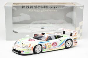 Porsche 911 GT1 #38 T. Boutsen / M. Kelleners 24 Hours of Le Mans 1998 UT Models 1:18 39817 Metal — zdjęcie 6 z 6