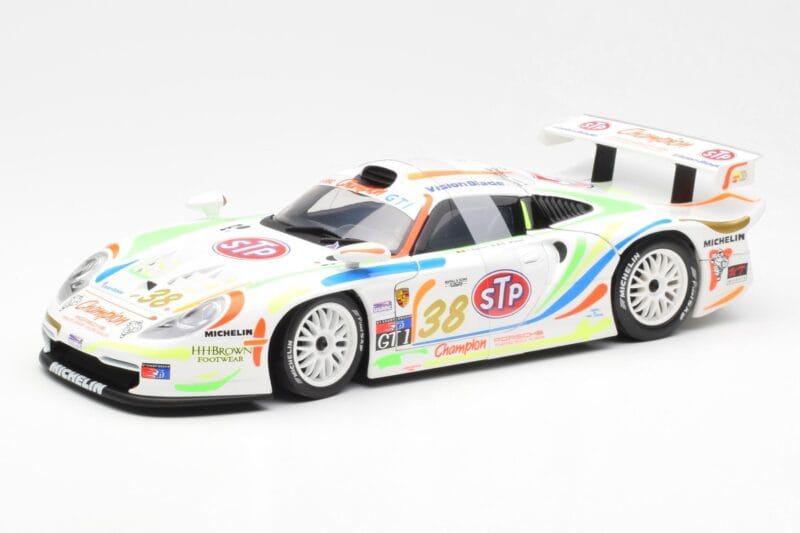 Porsche 911 GT1 #38 T. Boutsen / M. Kelleners 24 Hours of Le Mans 1998 UT Models 1:18 39817 Metal