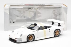 Porsche 911 GT1 Biały UT Models 1:18 180966699 Metal — zdjęcie 6 z 6