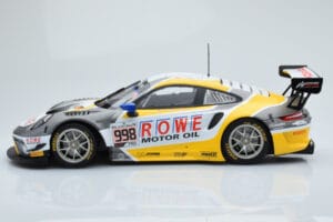 Porsche 911 GT3 R Rowe Racing #998 F. Makowiecki / A. Pilet / N. Tandy 2nd Place 24 Hours of Spa-Francorchamps 2019 Minichamp — zdjęcie 3 z 6