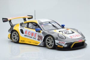 Porsche 911 GT3 R Rowe Racing #998 F. Makowiecki / A. Pilet / N. Tandy 2nd Place 24 Hours of Spa-Francorchamps 2019 Minichamp — zdjęcie 4 z 6