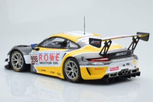 Porsche 911 GT3 R Rowe Racing #998 F. Makowiecki / A. Pilet / N. Tandy 2nd Place 24 Hours of Spa-Francorchamps 2019 Minichamp — zdjęcie 5 z 6