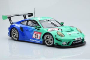 Porsche 911 GT3 R Falken Motorsports #33 K. Bachler / M. Muller / T. Engelhart / M. Werner 24 Hours of Nurburgring 2020 Minic — zdjęcie 4 z 6