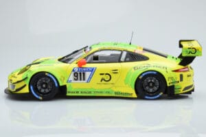 Porsche 911 GT3 R Manthey Racing #911 F. Scherer / K. Estre / R. Dumas / L. Vanthoor / E. Bamber 24 Hours of Nurburgring 2018 — zdjęcie 3 z 6