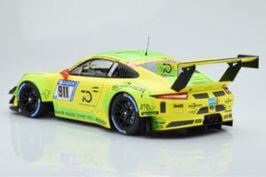 Porsche 911 GT3 R Manthey Racing #911 F. Scherer / K. Estre / R. Dumas / L. Vanthoor / E. Bamber 24 Hours of Nurburgring 2018 — zdjęcie 5 z 6