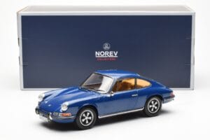 Porsche 911 S 901 Niebieski Norev 1:18 187647 Metal — zdjęcie 6 z 6