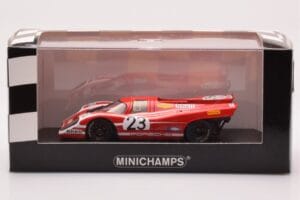 Porsche 917 #23 H. Herrmann / R. Attwood 24 Hours of Le Mans Winner 1970 Minichamps 1:43 WAP0200190B Metal — zdjęcie 4 z 4
