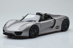 Porsche 918 Spyder Prototyp Szary Metalik Minichamps 1:18 110060030 Metal