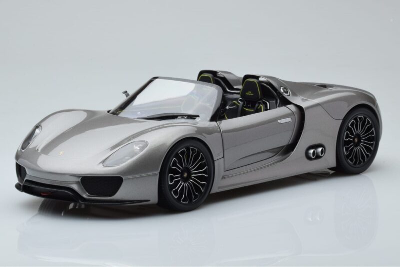Porsche 918 Spyder Prototyp Szary Metalik Minichamps 1:18 110060030 Metal