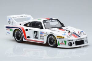 Porsche 935J #2 Liqui Moly R. Stommelen / R. Joest / V. Merl 24 Hours of Daytona Winner 1980 MCG 1:18 MCG18803R Metal — zdjęcie 4 z 6
